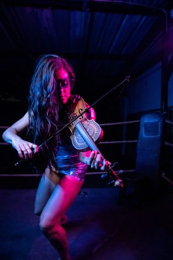 Rock Violinist Emily V has a sobering new release