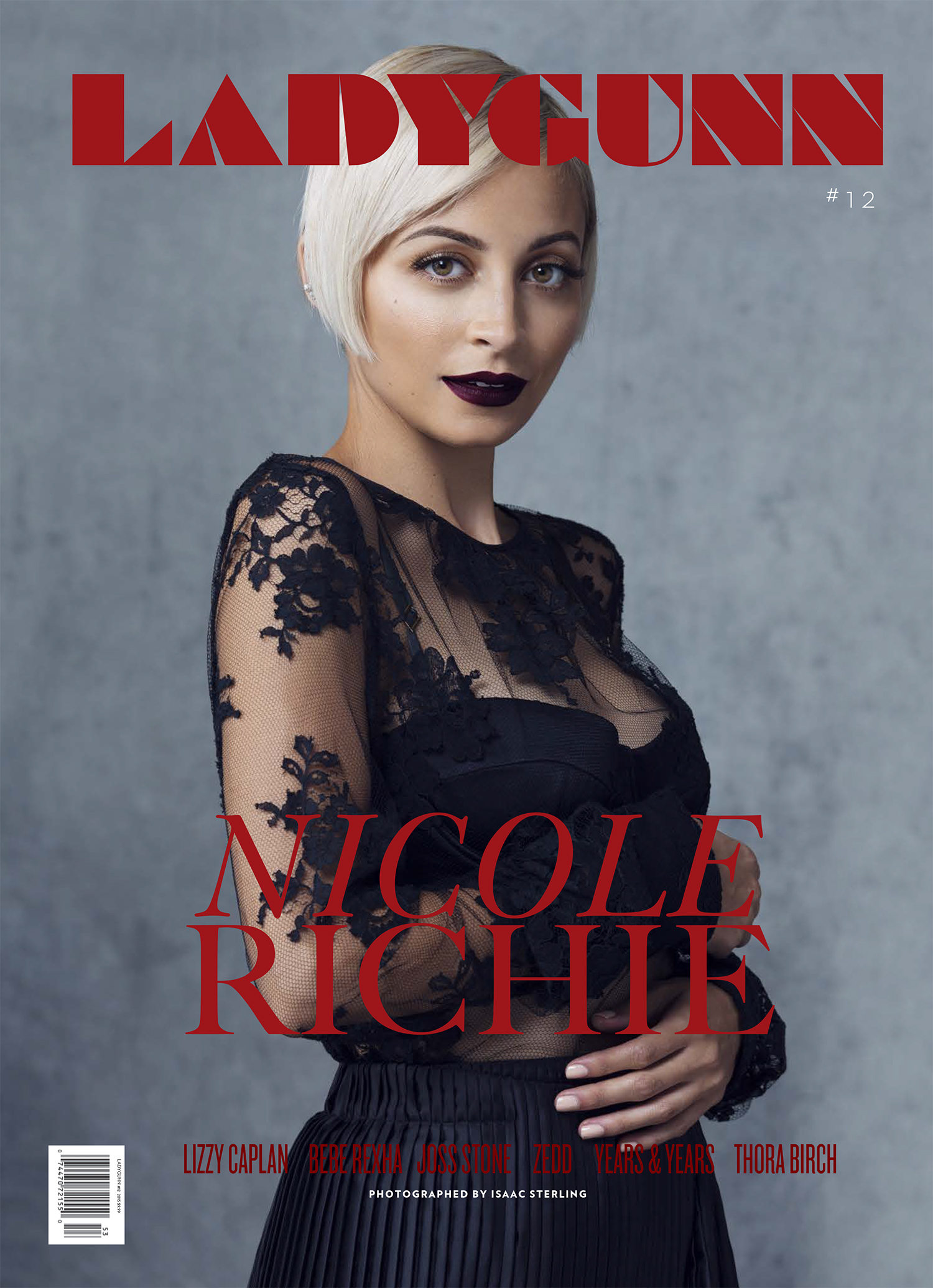 LADYGUNN #12 NICOLE RICHIE PRINT–SOLD OUT