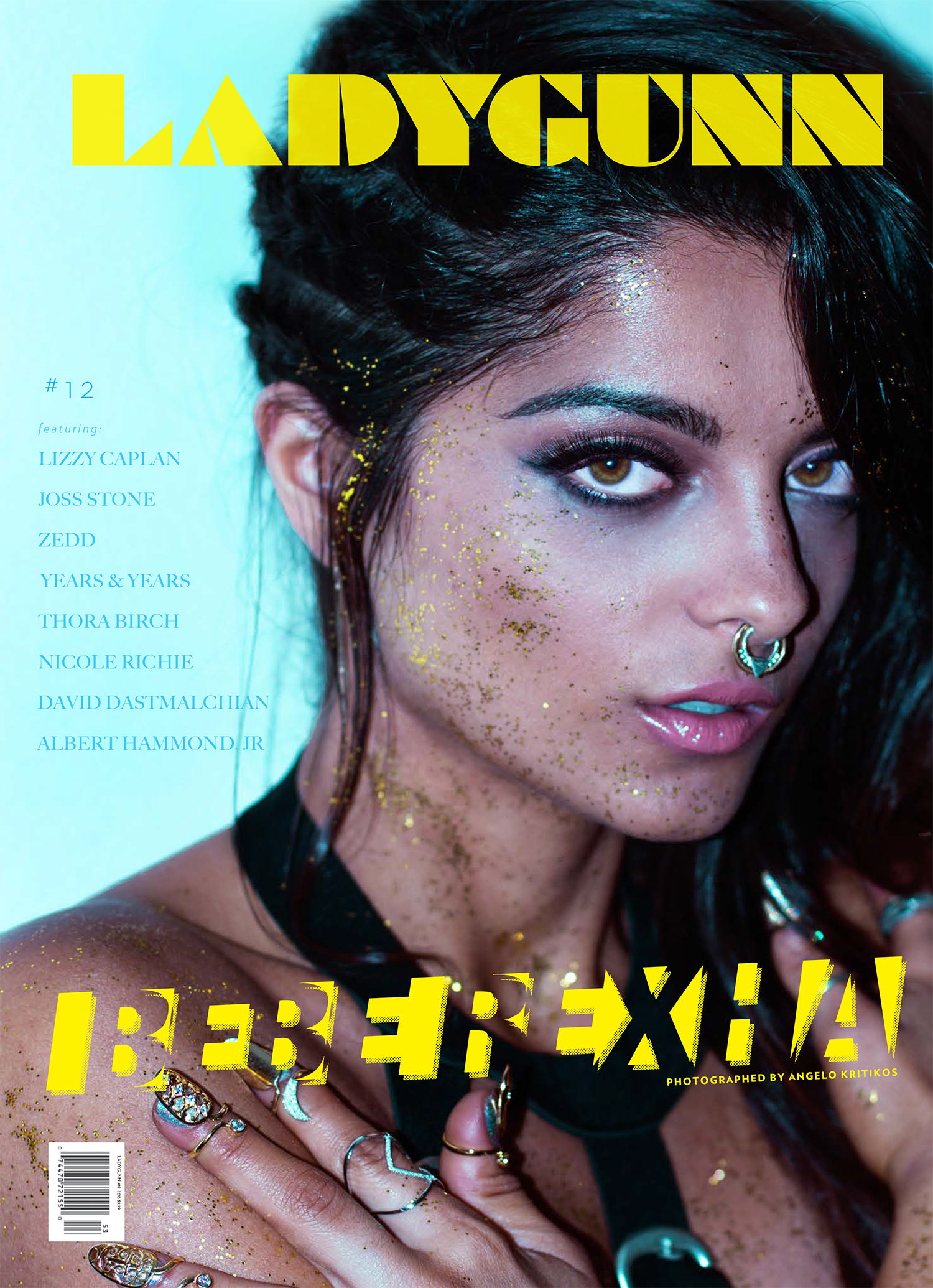 LADYGUNN #12 BEBE REXHA PRINT