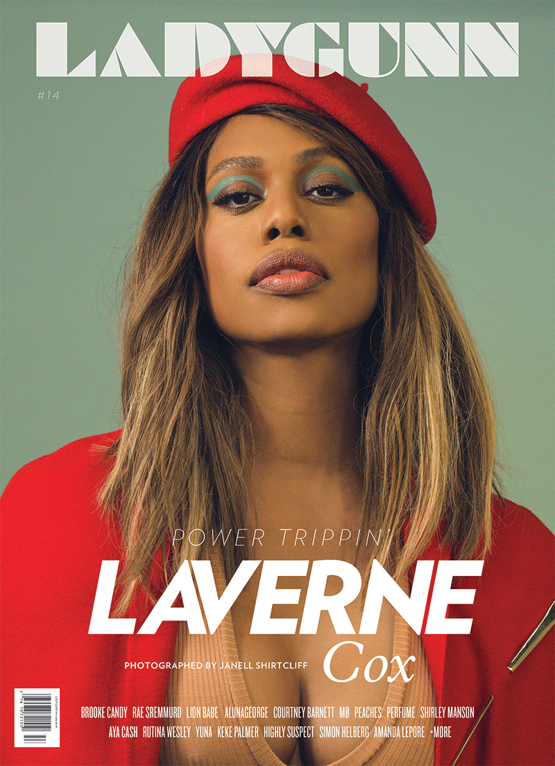 LADYGUNN #14 LAVERNE COX–Digital