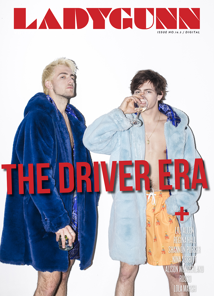 LADYGUNN #16.5 THE DRIVER ERA- COMMEMORATIVE POSTER