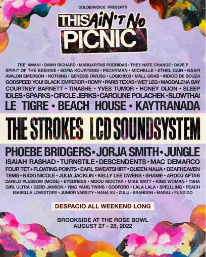 GOLDENVOICE ANNOUNCES MIND-BLOWING LINEUP FOR THIS AIN’T NO PICNIC 2022