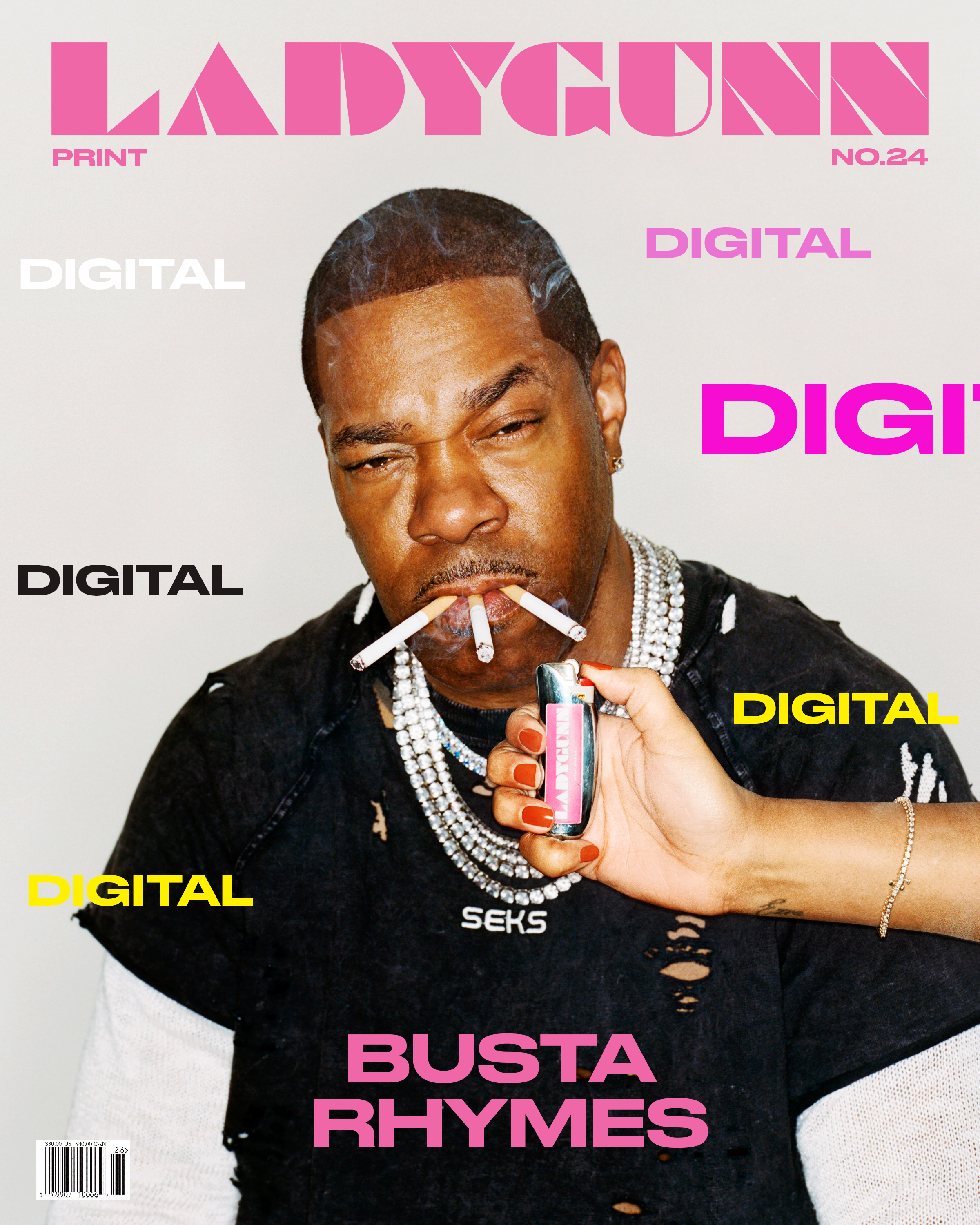 LADYGUNN N. 24 BUSTA RHYMES DIGI